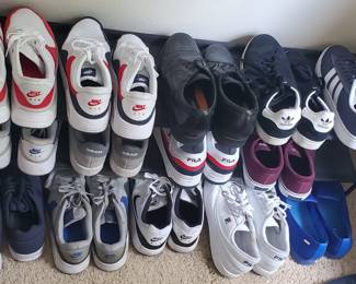 Men's sneakers size 13. Most worn once or twice.