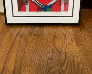 Joseph Craig English, Framed Signed and Numbered Serigraph