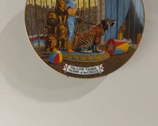 Vintage Circus Plates