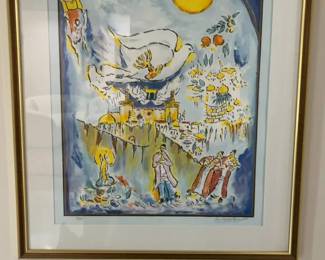 Ben Avraham Nhamani Signed and Numbered Serigraph
