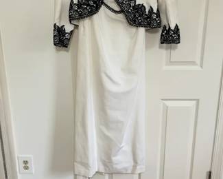 Vintage Victor Costa 80s Dress Suit