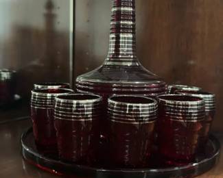 Decanter and Tumbler Set