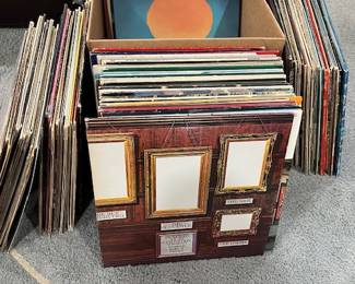 100+ Vinyl Records and 50+ 45s