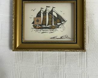 Ken Broadent Clocks Ship Art