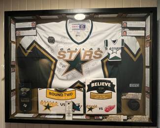 Dallas Stars autographed memorabilia