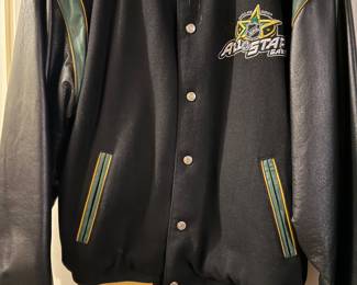 Dallas Stars 2007 All Star Game wool/leather varsity jacket