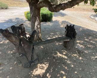 Bear bench 