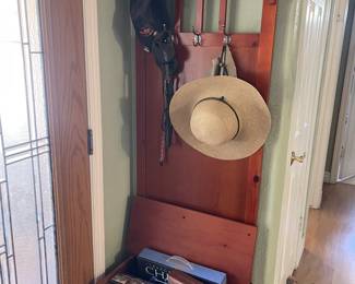Entry way coat rack 