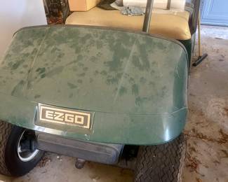 Project golf cart has all parts needs batteries 