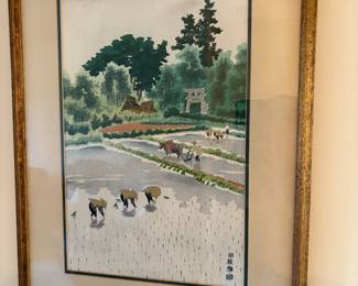 Asian watercolor