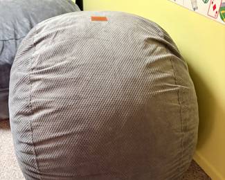 Another view of the beanbag bed