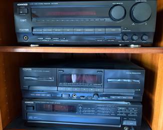 Stereo system by Kenwood