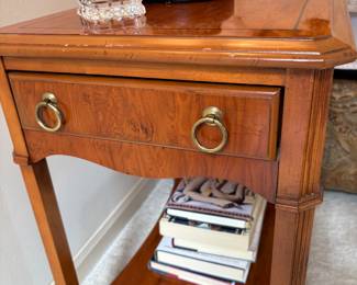 Another view of the side table