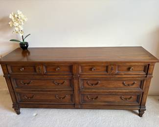 Another view of the six-drawer, long dresser