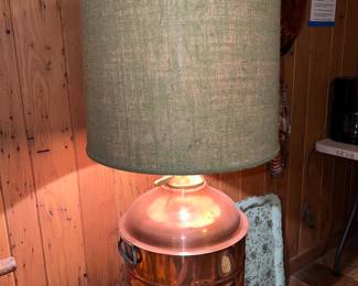 Huge Copper Lamp
