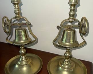 Late 19th Century Brass Tavern Sticks