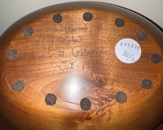 Hand Crved Black Walnut by Peter M Petrochko