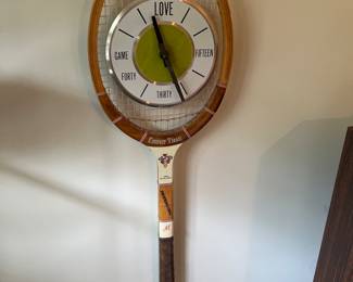 Tennis Racket Clock