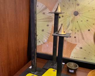 Vintage metal candle sticks $10.50 - $35 + tax 