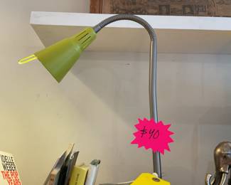 Vintage green ikea lamp $175 + tax 