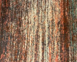 Abstract multi colored area rug