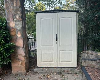 Outdoor shed