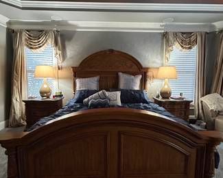 King primary suite bedroom furniture 