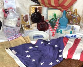 Modern And Vintage USA Flags And More