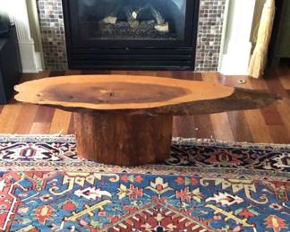 Redwood Coffee Accent Table