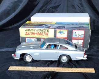 James Bond AstonMartin Toy Car 1960s