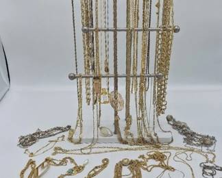Gold Tone Costume Jewelry. Monet