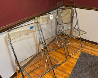 Pair of Hans Linfords Folding Chairs