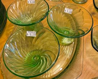 Depression Glass Sets