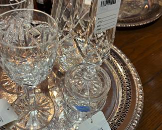 Waterford Jelly Jar, Waterford Vase