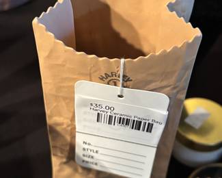 Harvey Ceramic Paper Bag