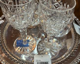 Pair of Waterford Clarets