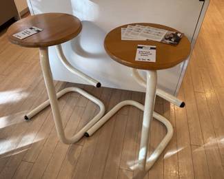 Vintage Paperclip Stools