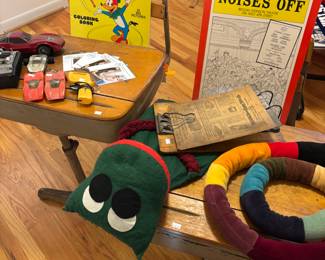 Vintage Desks, Toys