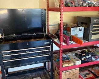 Tool chests and utility shelves
