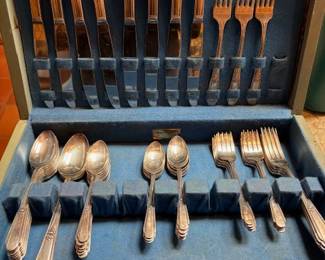 Wm Rogers 'Hiawatha' silverplate flatware