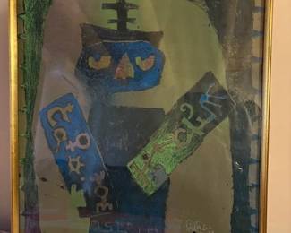 Enrique Sanchez (Mexican 1938-) 'Moses' serigraph, 1/20