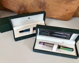 Monteverde Lightning 1999 25th Anny LE and Polaris fountain pens