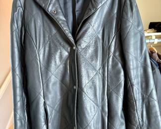 A fine Bart of Canada vintage leather jacket. 