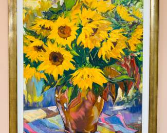 Maria Bertran oil on canvas. 