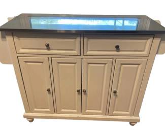Kitchen Island Stainless Steel Top, Drawers, Cabinets