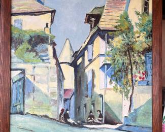 Painting by Steffan '52, beautiful colors!