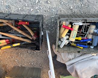 Tools & painting supplies.