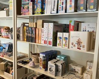 large selection of toys and gifts, all new in box