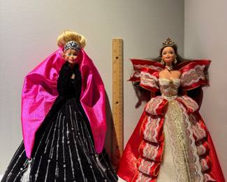 Collectible Barbie dolls (some new in package)