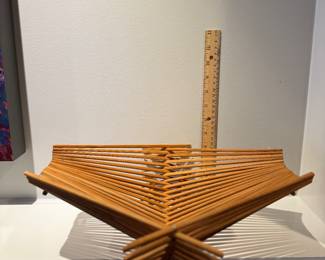 Chopstick folding basket